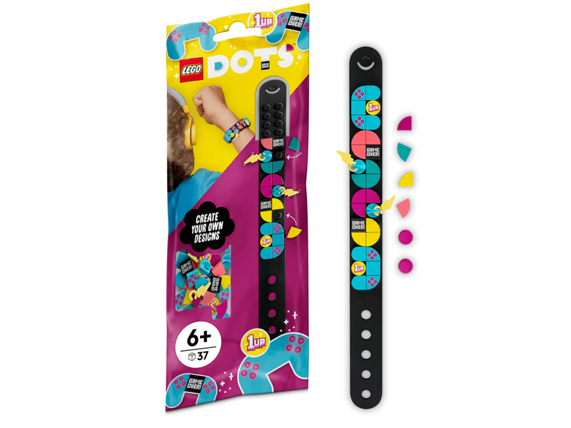 LEGO® DOTS Gamer karkötő kiegészítőkkel (41943)