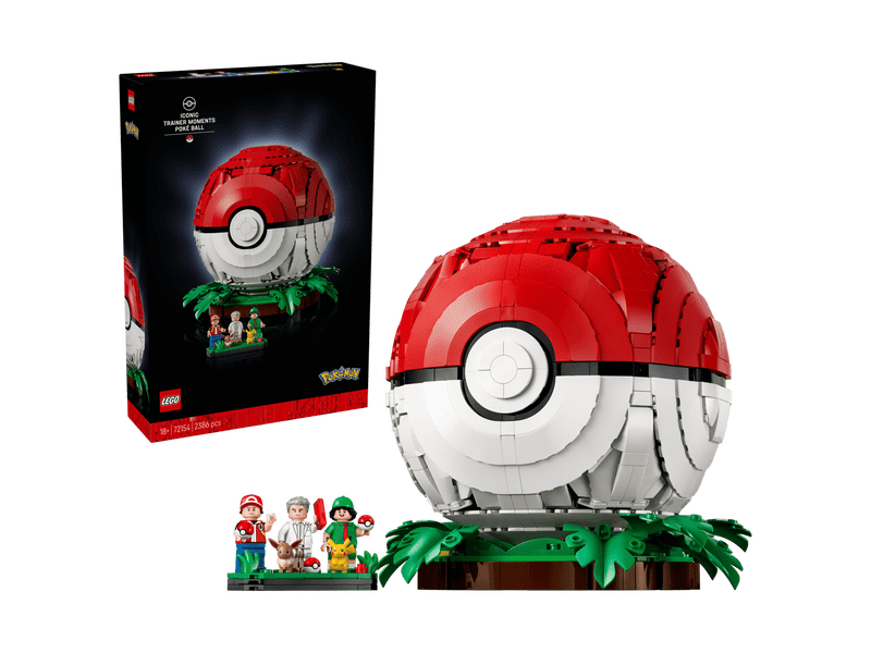LEGO® Pokémon™ Ikonikus Trénerpillanatok Pokélabda (72154)