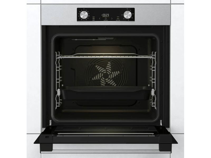 Gorenje BO6737E02X Beépíthető sütő + Gorenje ECT641SC Beépíthető kerámia főzőlap