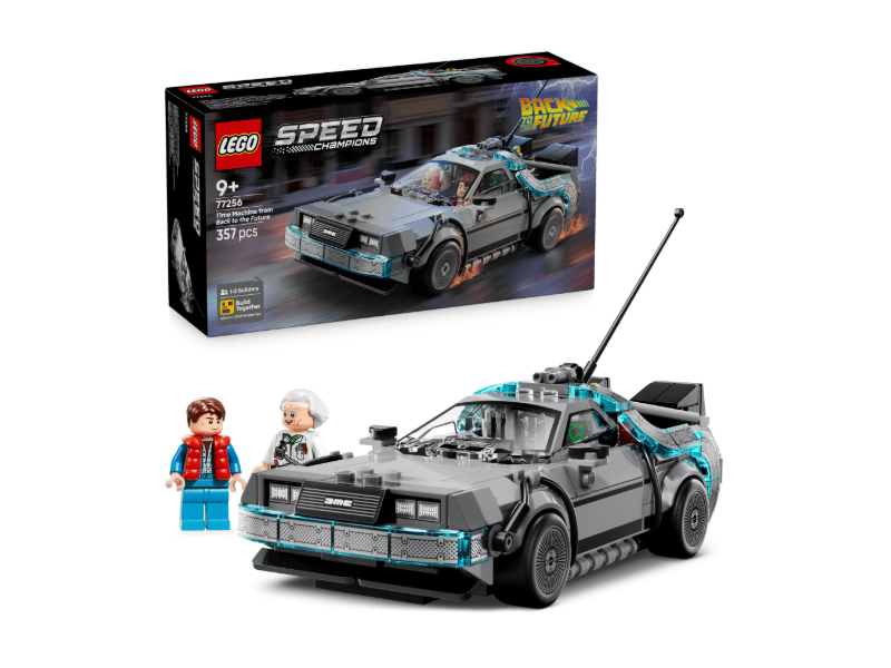 LEGO® Speed Champions Povratak u budućnost Vremenski uređaj (77256)