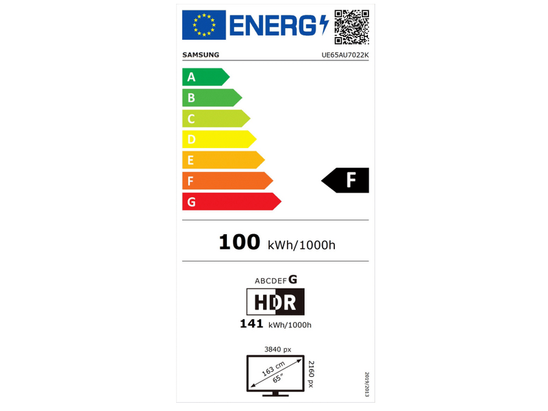 Samsung UE65AU7022KXXH 65