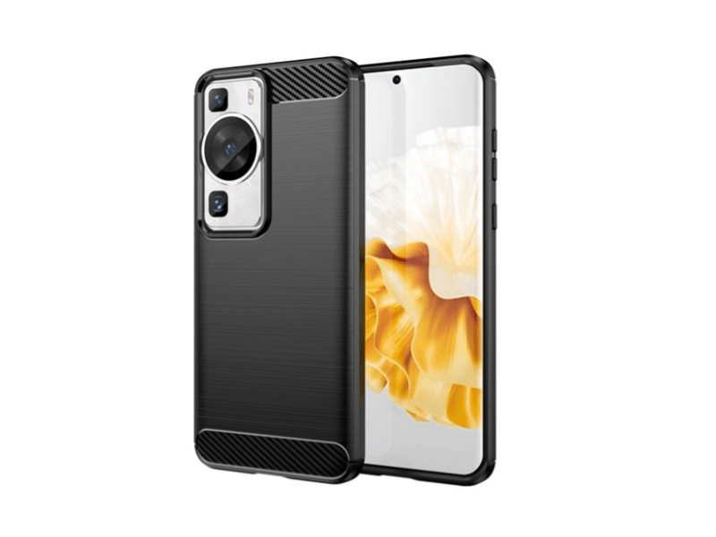 Gigapack Huawei P60 Pro Szilikon tok, fekete (GP-141845)