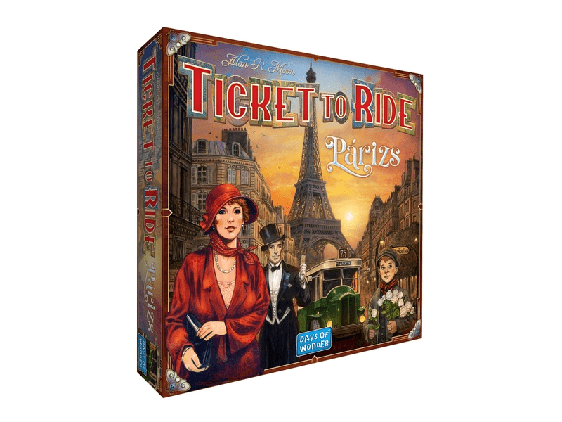 Ticket to Ride – Párizs társasjáték (ASM34693)