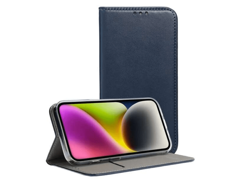 Gigapack Oppo Reno 12 FS 5G Bőr hatású telefon tok, sötétkék (GP-160722)