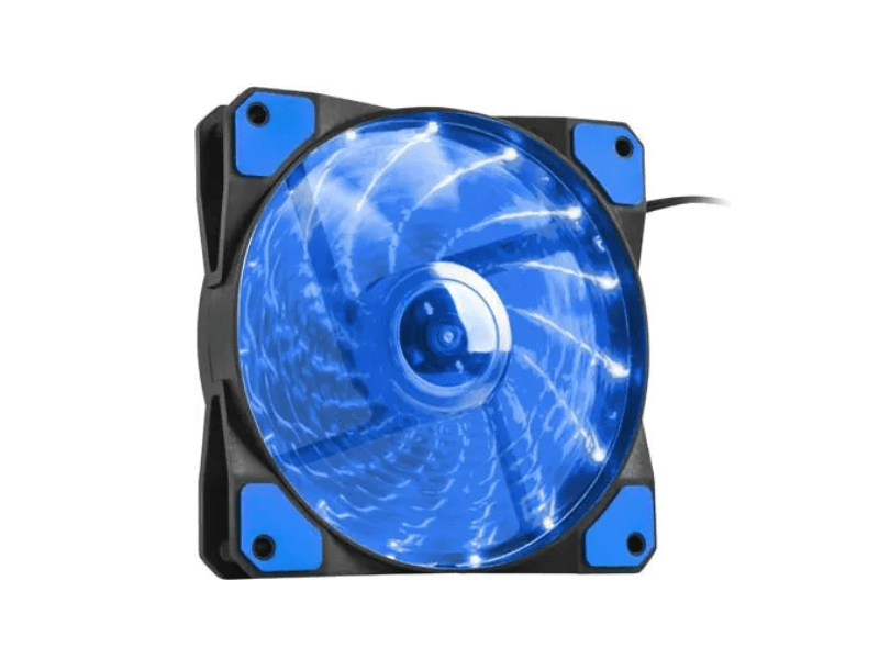 NATEC GENESIS 120x120 mm gépházhűtő, kék LED