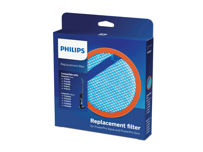 PHILIPS FC5007/01 PowerPro Aqua 3-rétegű mosható szűrő porszívóhoz
