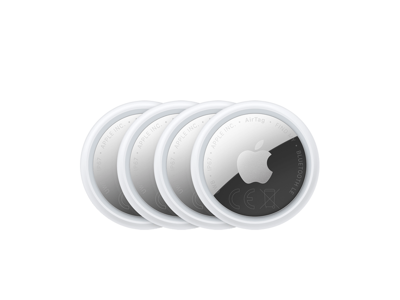 Apple AirTag, 2nd Gen, 4 db (2026) (MFEA4ZM/A)