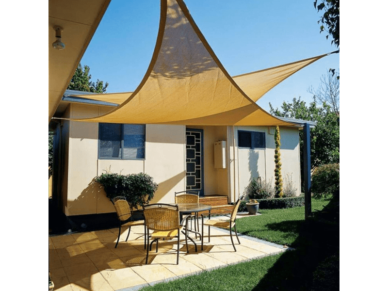 Garden of Eden 11563A Napvitorla 3x3x3 m, bézs