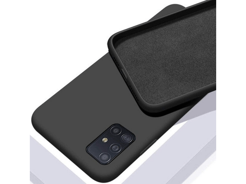 Cellect Premium Apple iPhone 13 mini Szilikon Tok, Fekete (PRIPH1354BK)