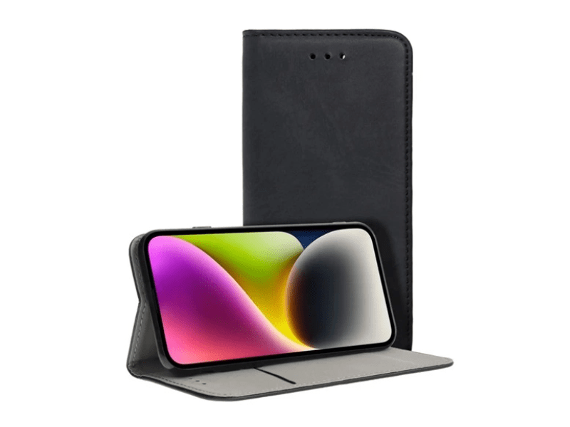 Gigapack Xiaomi Poco C65 Mobiltelefon flip tok, fekete (GP-153913)