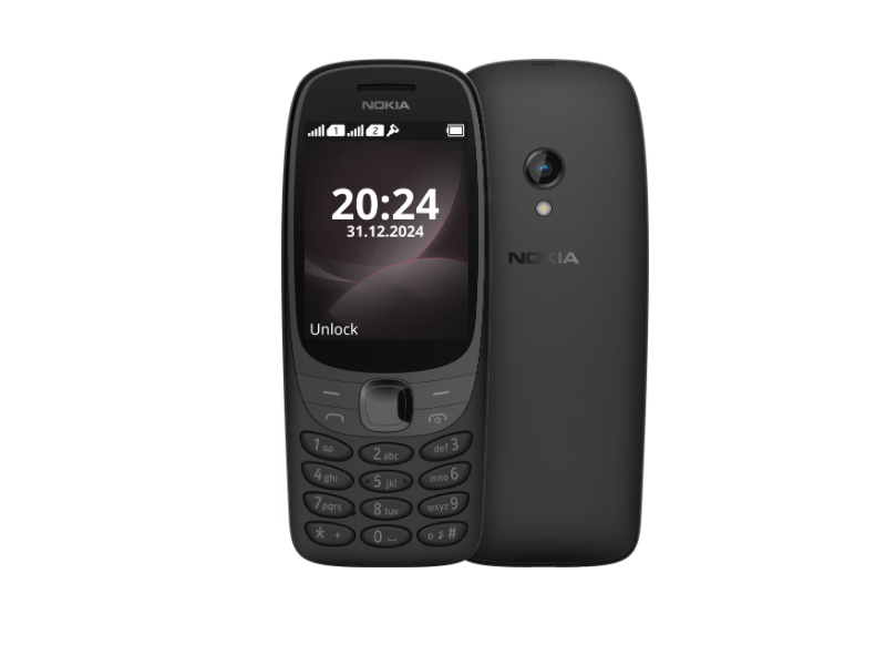 Nokia 6310 (2024) 8/16MB Mobiltelefon, fekete