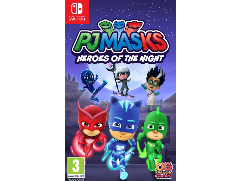 PJ Masks Heroes of the Night - Nintedo Switch játék