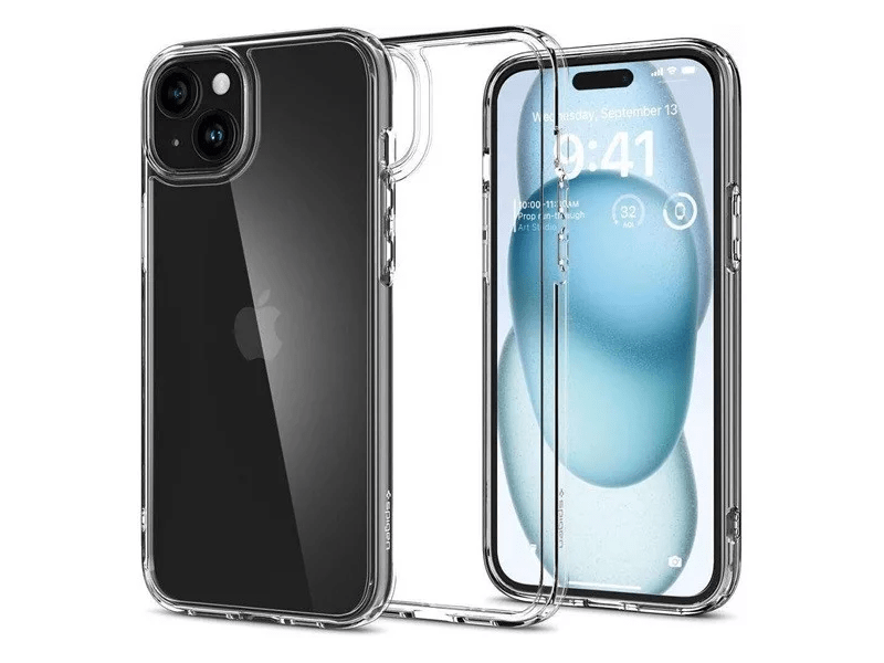 Spigen iPhone 16 Műanyag tok, átlátszó (ACS08197)