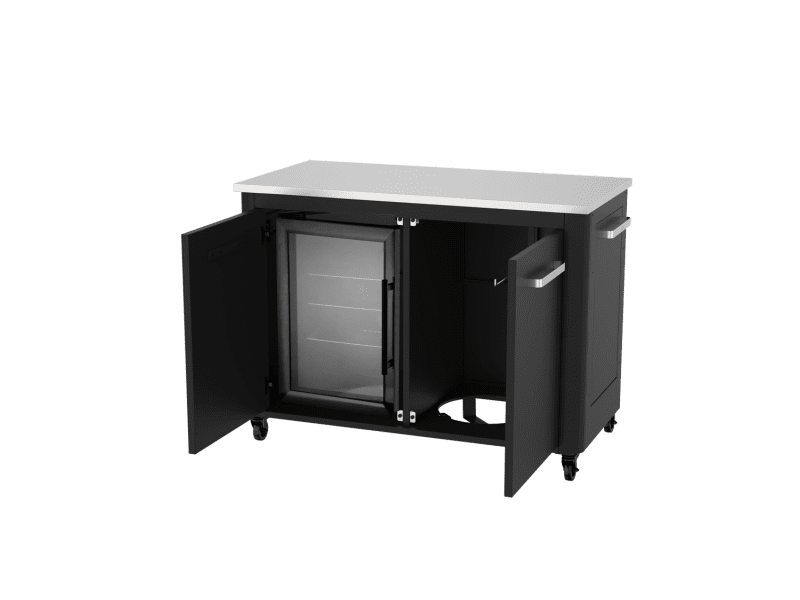 COZZE 60L hűtő kültéri konyhához