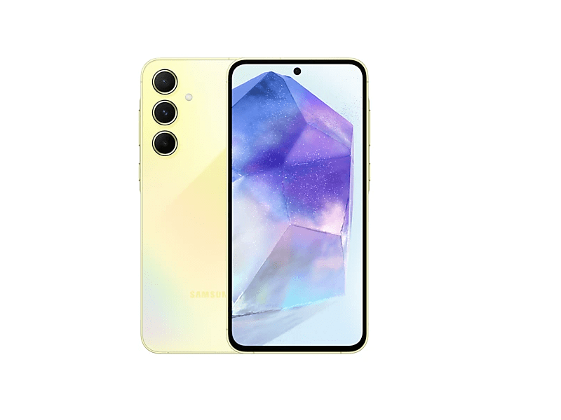 Samsung Galaxy A55 5G 8/128GB Okostelefon, sárga