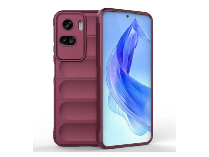 Gigapack Honor 90 Lite 5G Szilikon mobiltelefon tok, bordó (GP-146734)