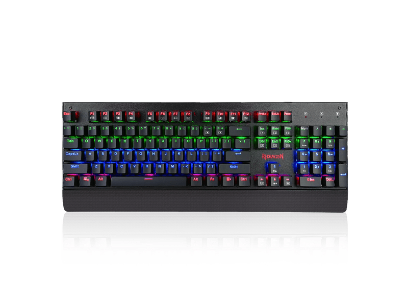 Redragon Kala RGB Vízálló Gaming Billentyűzet (K557RGB_BROWN_HU)