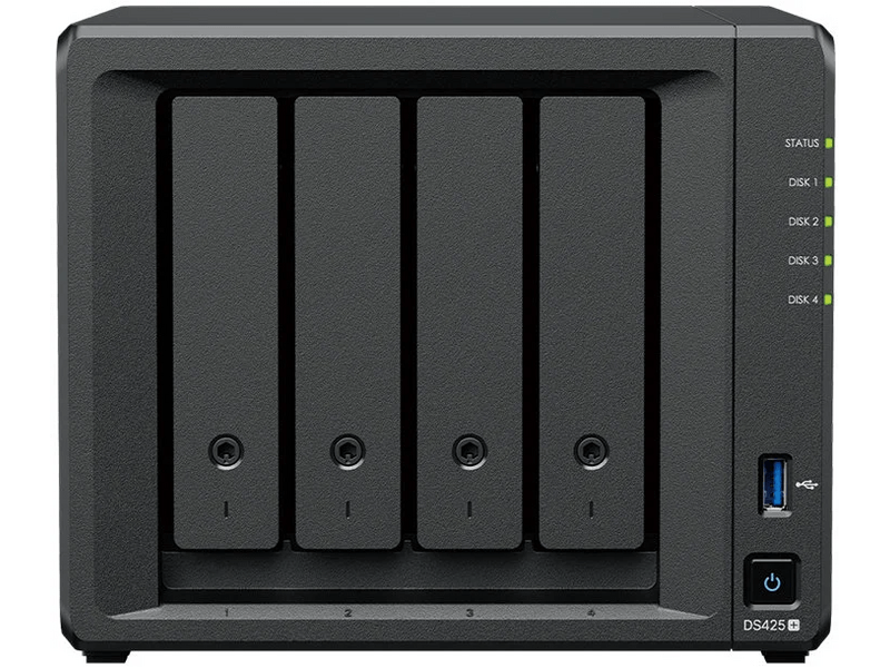 Synology DS425+ DiskStation 4 lemezes NAS (DS425PLUS)