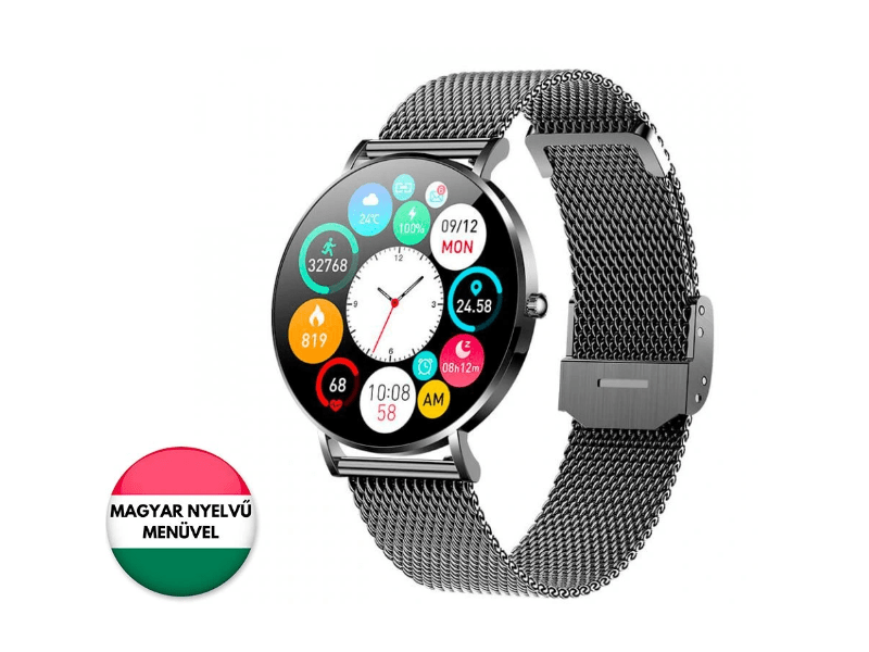 Carneo Phoenix HR+ pametni sat, crni