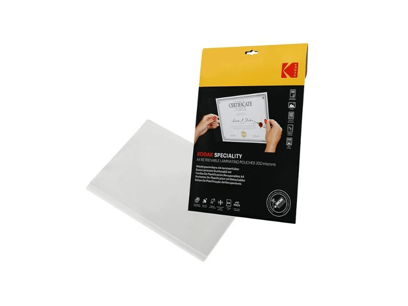 Kodak visszaszedhető A4 lamináló fólia, 10 db (KO-LMA4RET-PK10F)