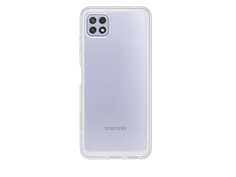 Samsung Galaxy A22 5G Puha átlátszó tok EF-QA226TTEGEU