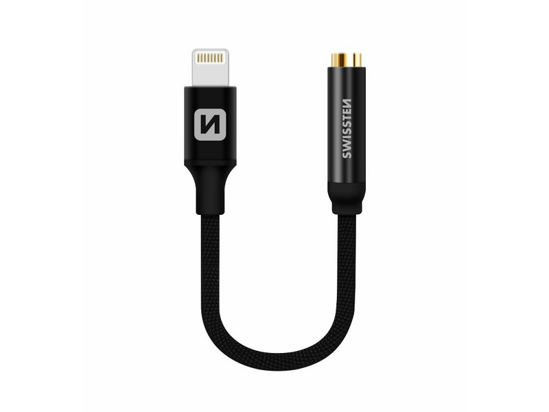 Swissten audio adapter, Lightning - jack (73501211)