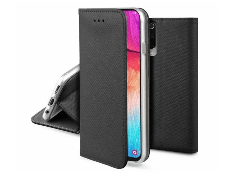 Gigapack Samsung Galaxy Xcover 7 5G Bőr hatású flip tok, fekete (GP-155554)