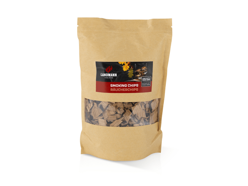 Landmann 06758 Čips za pušenje, sa aromom viskija, 500g