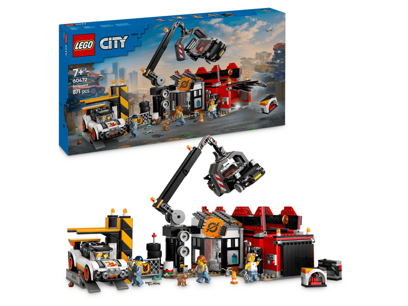 LEGO® City Roncstelep autókkal (60472)
