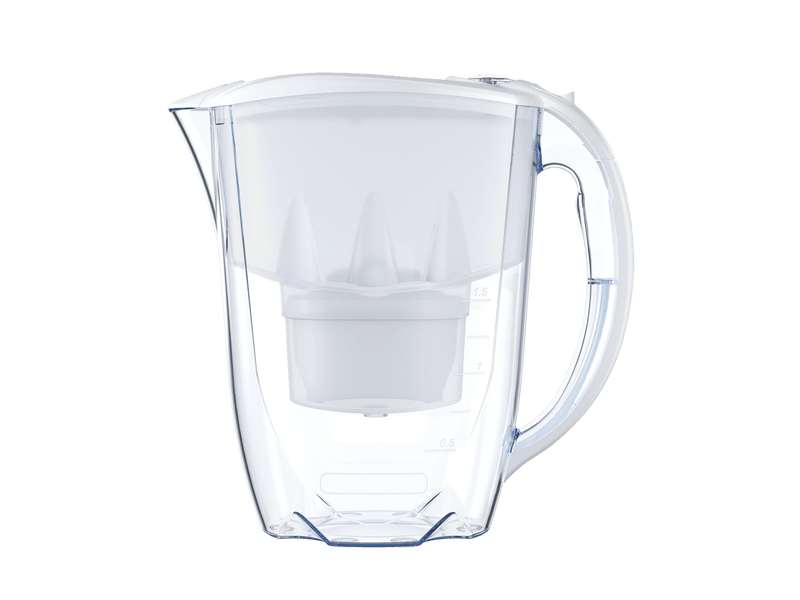 Aquaphor Amethyst vízszűrő kancsó 2,8l, fehér +3 db szűrőbetét (500606)