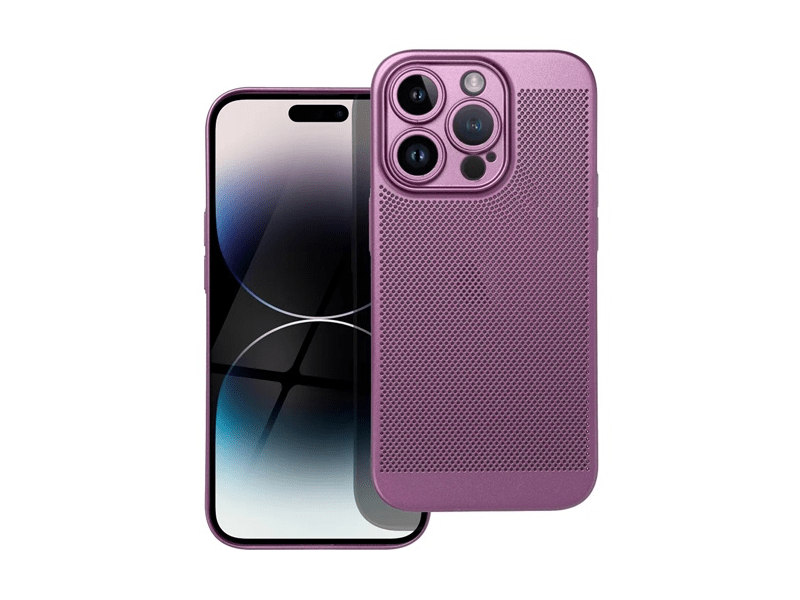 Gigapack Apple iPhone 14 Pro Műanyag telefonvédő tok, lila ( GP-142574)