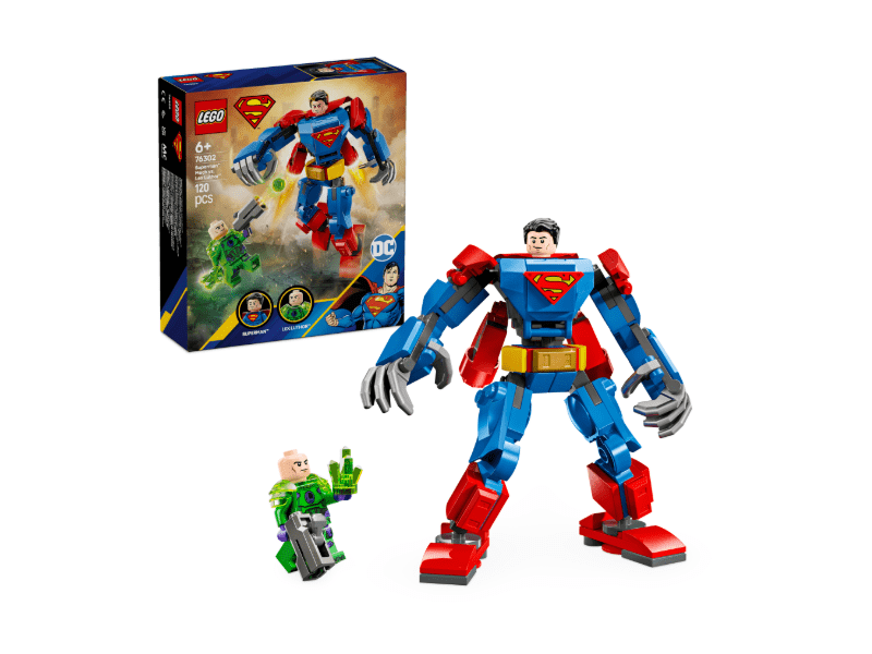 LEGO® DC Superman™ robot protiv Lexa Luthora™ (76302)