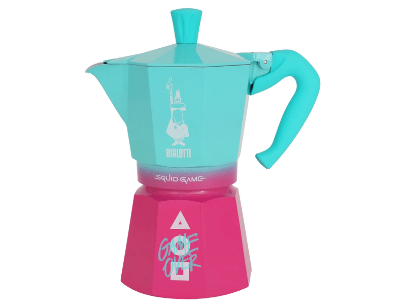 Bialetti Moka Express kotyogós kávéfőző, Squid Game, 6 adag (5393)