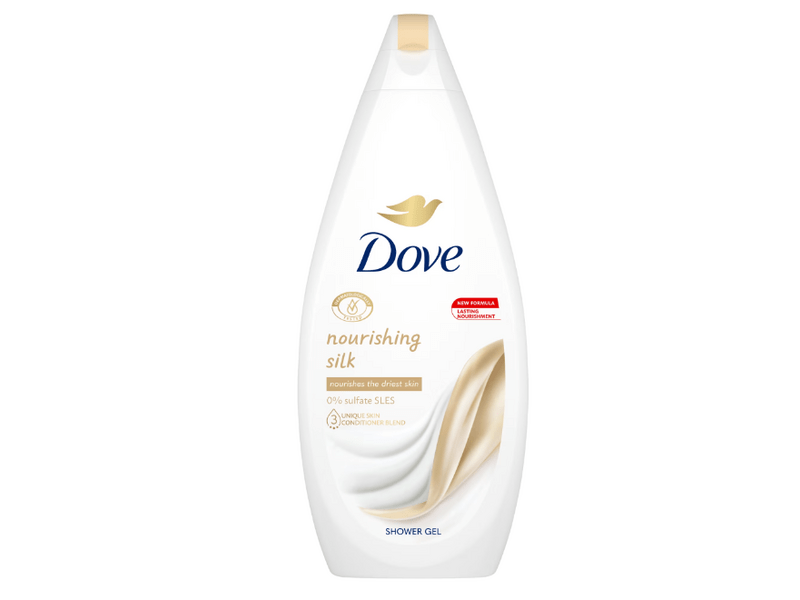 Dove Nourishing Silk tusfürdő, 720 ml