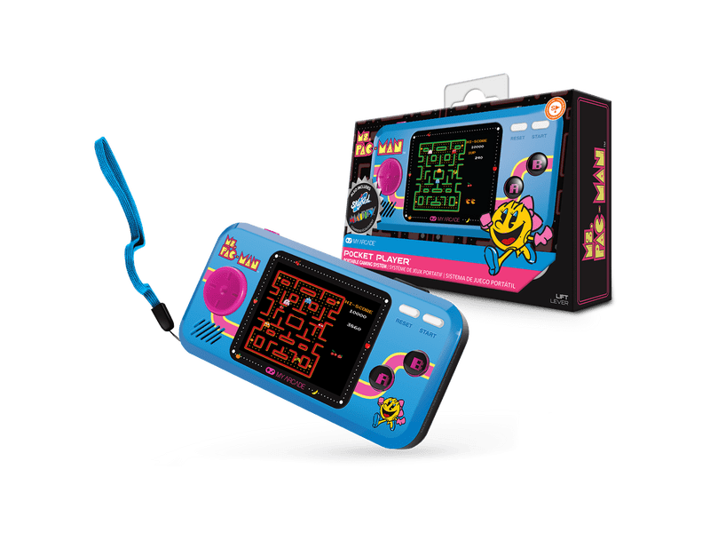 My Arcade Ms. Pac-Man 3in1 Pocket Player Játékkonzol (DGUNL-3242)