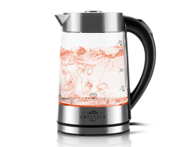 Eta Crystela Digi II üveg vízforraló