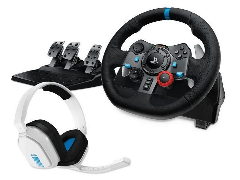 Logitech G29 Driving Force kormány + Astro A10 headset csomag (991-000486)