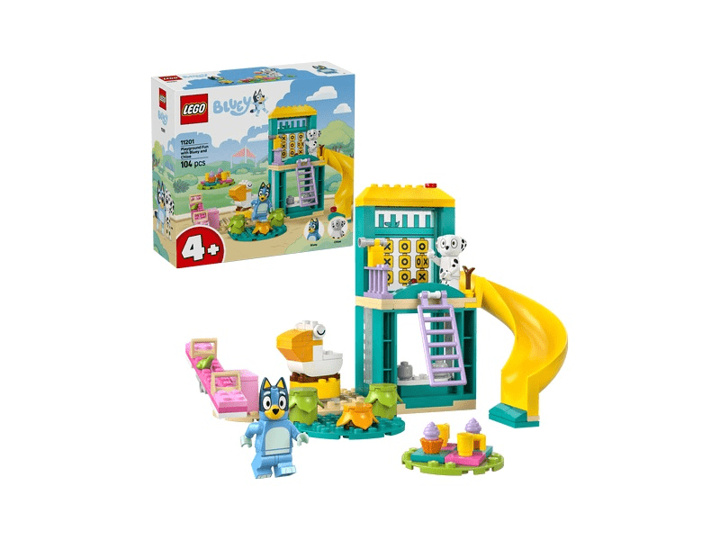 LEGO® Blueyjeve i Chloeine zabavne avanture na igralištu (11201)
