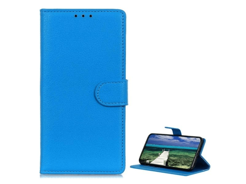 Gigapack GP-146751 Honor 90 Lite 5G bőr hatású flip tok, világoskék