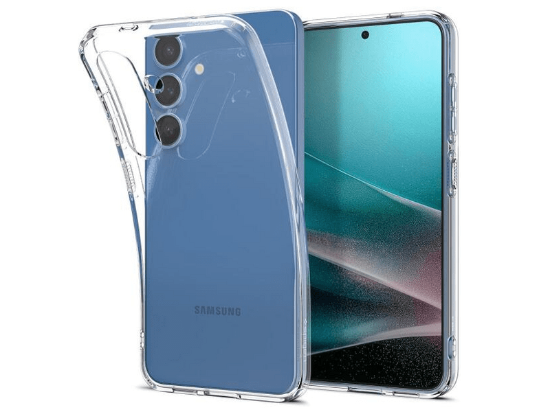 Spigen Samsung Galaxy S25 Szilikon tok, átlátszó (ACS08995)