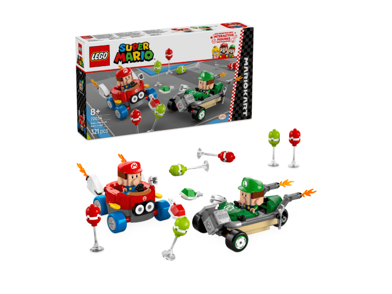 LEGO® Super Mario™: Mario Kart™ - Beba Mario i beba Luigi (72034)