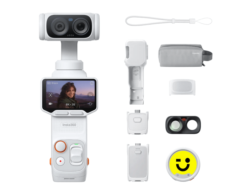 Insta360 Luna Ultra Creator Bundle Akciókamera, fehér