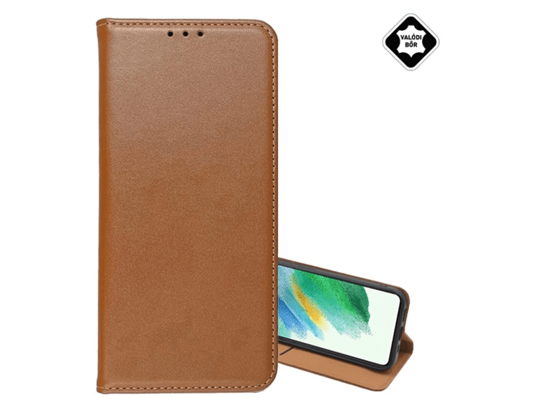 Gigapack Apple iPhone 16 Pro Max Bőr tok, barna (GP-160312)