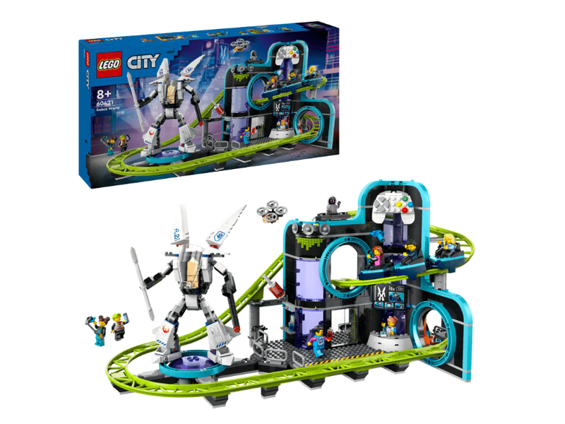 LEGO® City Robotvilág hullámvasút (60421)