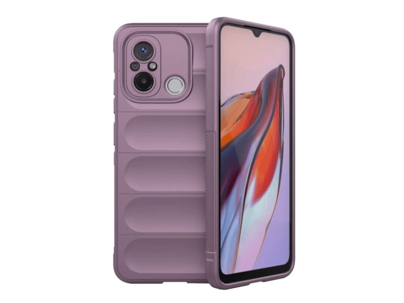Gigapack Xiaomi Redmi 12C Szilikon tok, lila (GP-140254)
