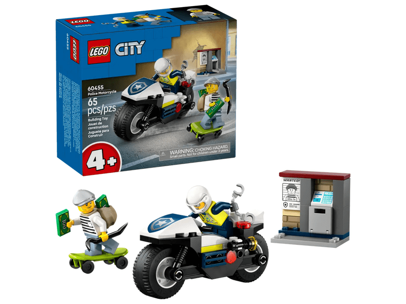 LEGO® City Potjera policijskih motociklista (60455)
