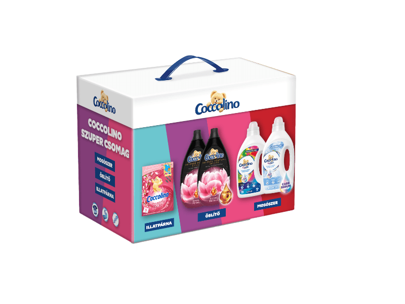 Coccolino Care + öblítő kezdő csomag színes & fehér ruhákhoz (BEG KIT2)
