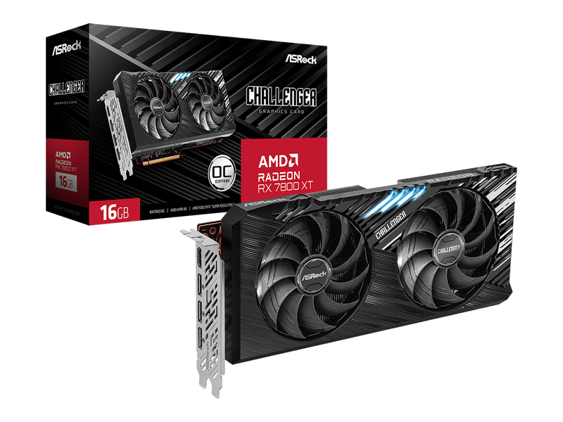 AMD Radeon™ RX 7800 XT Challenger 16 GB OC Videókártya