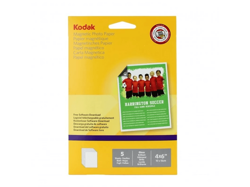 Kodak KO-9891031 hűtőmágnes fotópapír, A6, 10x15cm, 5db
