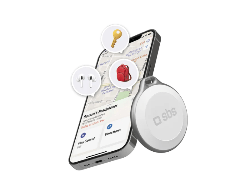 SBS Nyomkövető, fehér (TEFINDBTAPW)